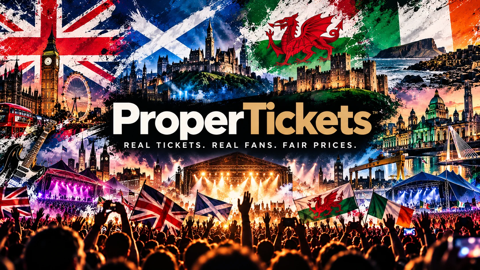 ProperTickets — Real tickets. Real fans. Fair prices.